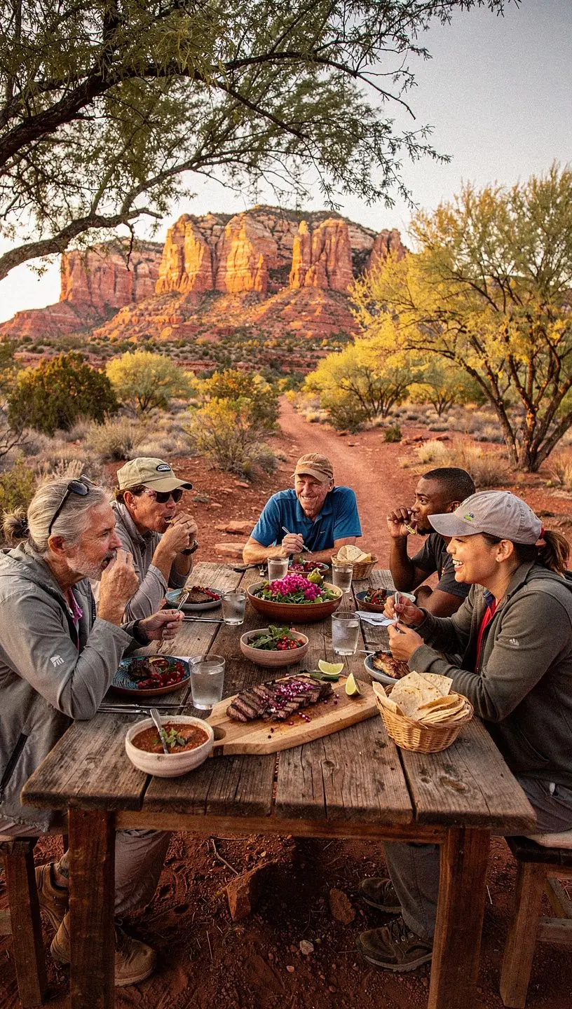 Кулинарный мастер-класс, где шеф-повар обучает приготовлению знаменитого блюда.